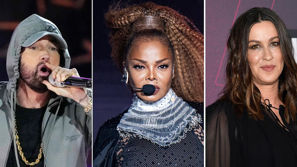 Eminem, Janet Jackson Nominated for 2025 Songwriters Hall Of Fame 