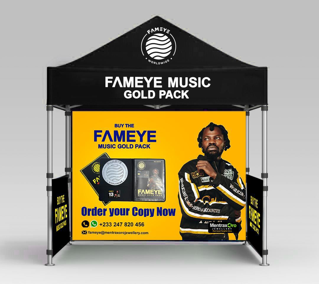Fameye Launches Innovative Gold-Themed Music Collection
